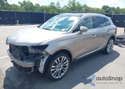 2018 Lincoln Mkx Reserve z USA, uszkodzony, nr VIN 2LMPJ6LR7JBL18559